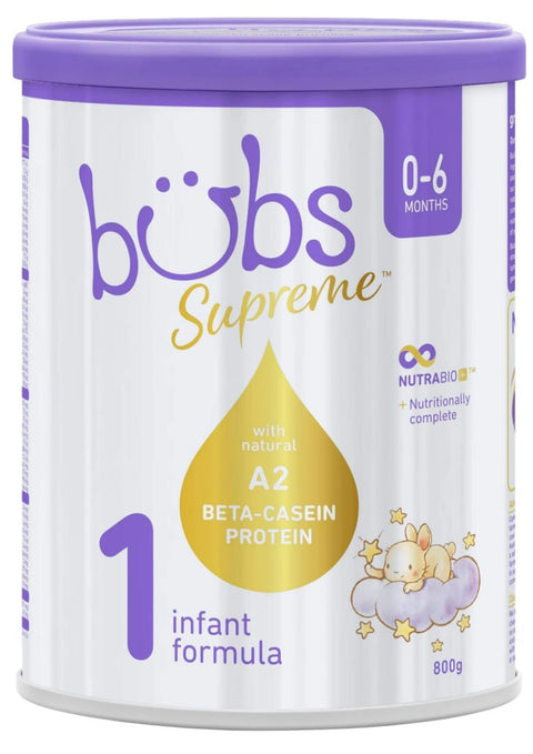 Aussie Bubs, Supreme A2 Infant Formula, Stage 1