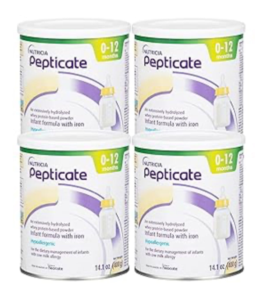 Nutricia Pepticate Hypoallergenic (4-14.1 oz) Case of 4