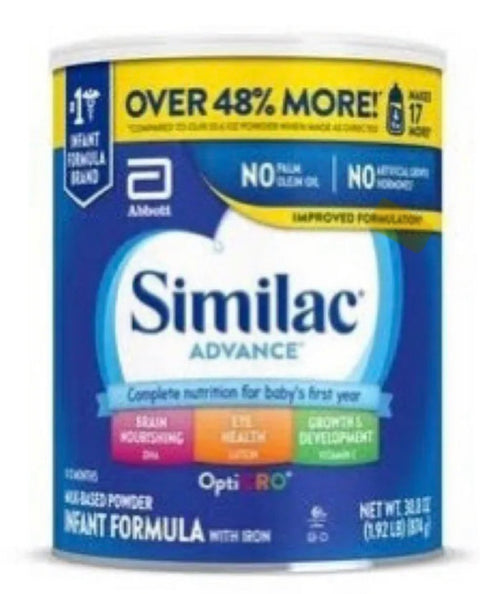 Similac Advance  (1.93lb / 30.8oz) Pack of 6