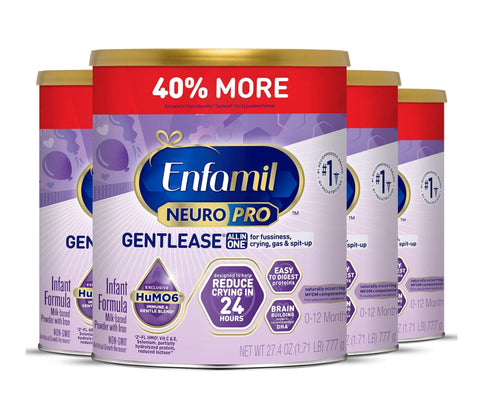 Enfamil NeuroPro Gentlease 4 Pack - 27.4 oz