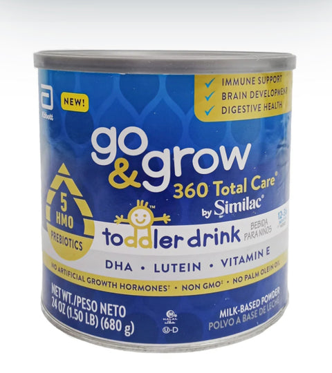 Similac go & grow 360 Total Care Non-GMO (4-24oz) Case of 4