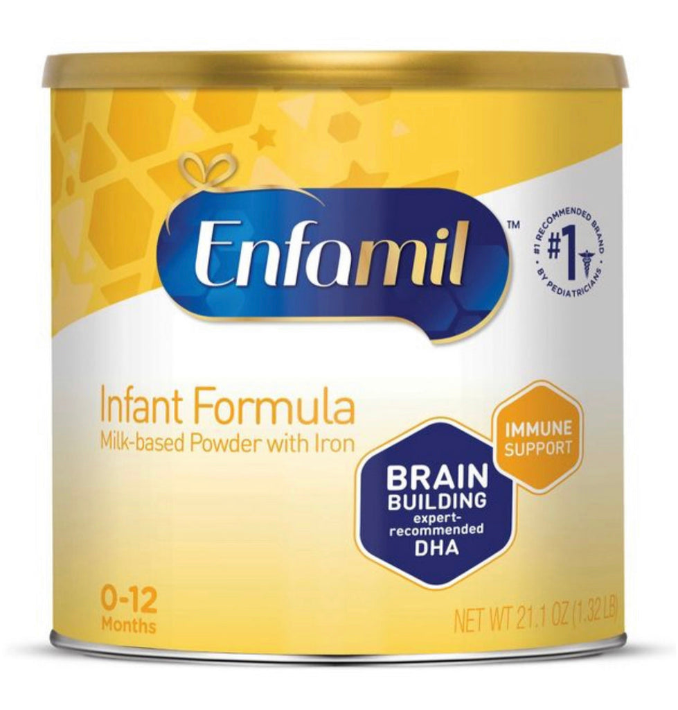 Enfamil Milk-Based Powder Infant Formula, 21.1 oz (Case of 6)