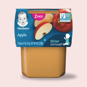 Gerber 2nd Foods Applesauce Baby Food, 8 Ounce (16 pack)