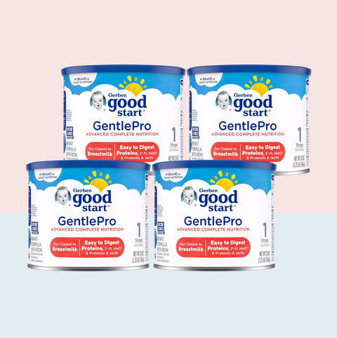 Gerber Good Start GentlePro Non-GMO Infant Formula (20 Oz) Case of 4