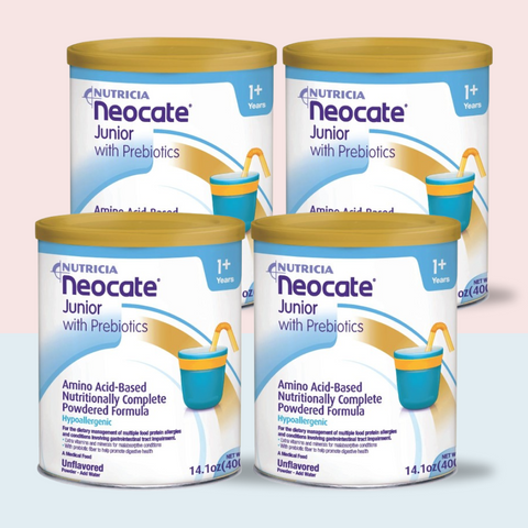Neocate Junior with Prebiotics, Unflavored 4-14.1oz (Case of 4)