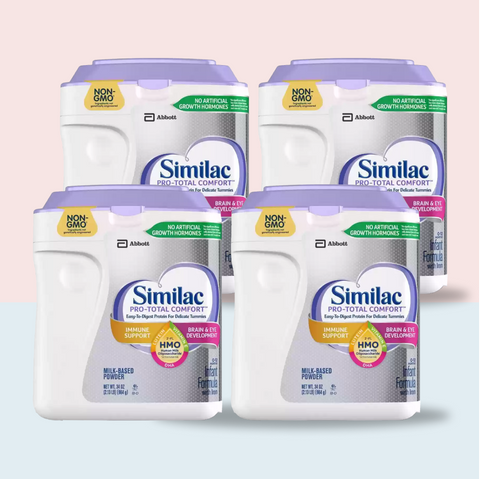 Similac Pro-Total Comfort 20.1 oz tub Non-GMO (Pack of 4)
