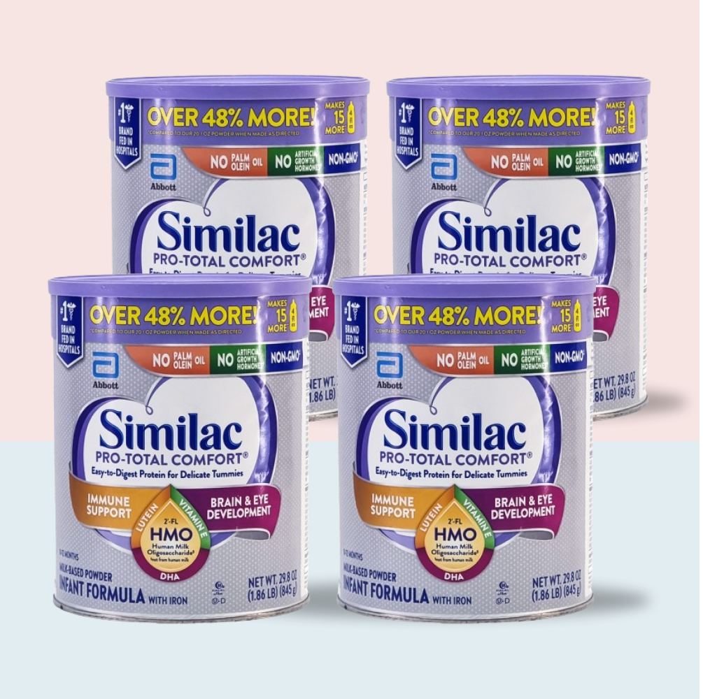 Similac Pro Total Comfort Infant Formula (4-29.8 oz) Case of 4 – Babies ...