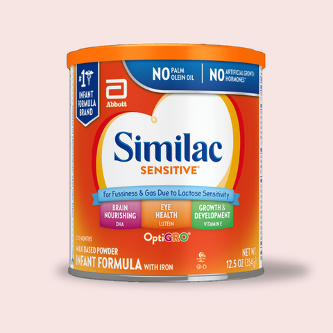 Similac Sensitive Infant formula (6-12.5 oz) Case of 6