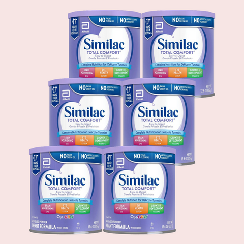 Similac Total Comfort Infant Formula Powder (6-12.6 oz) Case of 6