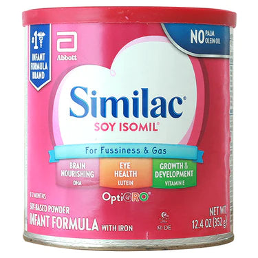 Similac Soy Isomil Infant Formula - 12.4 oz Canister