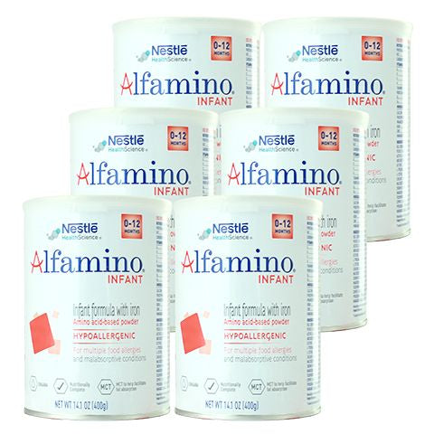 Alfamino Infant Formula Powder with Iron (6-14.1 oz) Case