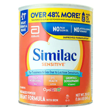 Similac Sensitive 29.8 OZ Infant Formula