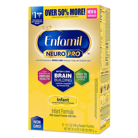 Enfamil NeuroPro Infant formula Refill Box (4-31.4 oz)