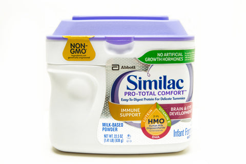 Similac Pro-Total Comfort 20.1 oz tub Non-GMO (Pack of 4)