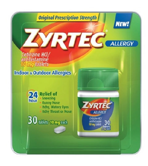 Zyrtec 24 Hour Allergy Relief Tablets - 90ct