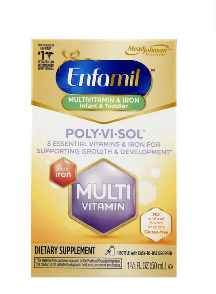 Enfamil Multivitamin Poly-vi-sol (3-pack)