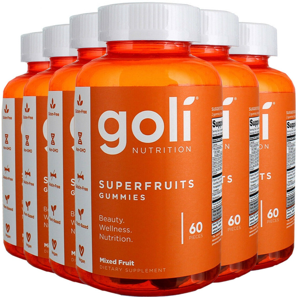 Goli Nutrition Superfruits Gummies, 60ct