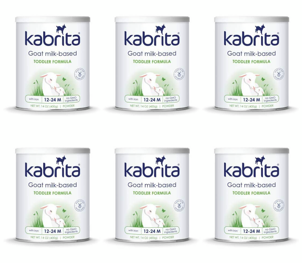 Kabrita Goat Milk Toddler Formula Powder (6-14 oz) Case of 6