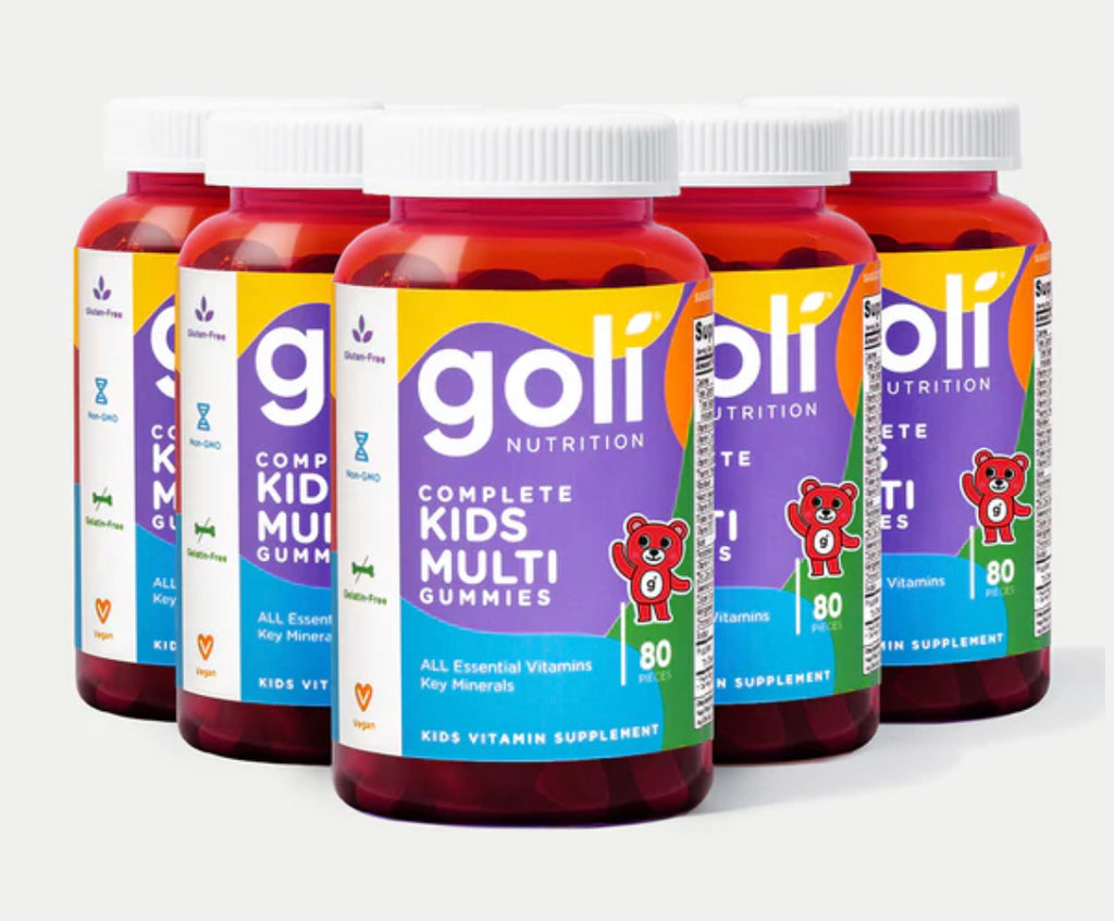 Goli Kids Multi Gummies 80 count, Pack of 5