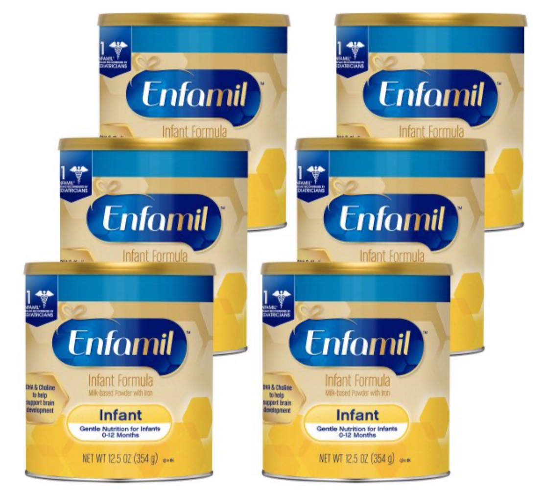 Enfamil Infant Formula with Iron, 12.5 oz (Case of 6) – Babies