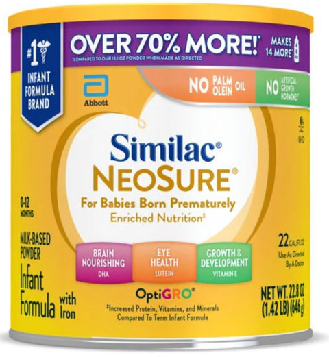 Similac Neosure Infant Formula (4-22.8oz) Case of 6